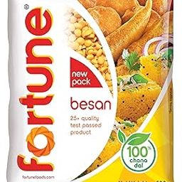 Fortune Chana Besan, 100% Chana Dal 100% Taste, 500 g-12