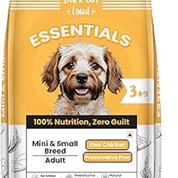 BARK OUT LOUD,Vivaldis - Essentials Dog Food-Small/Mini Breed | Real Chicken & Egg | Gluten Free Prebiotics, Fish Oil for Immunity | Adult Dry Dog Food for Shitzu, Poodle - 3Kg-picture-29