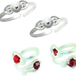 Kamada's Designer colorful Toe ring-image-85