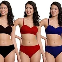 Panties for Women Full Coverage Plain Colors Hipster Underwear Small to 2XL (Pack of 3) Color May Vary-picture-52