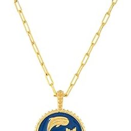 Zodiac Pisces And Evil Eye Reversible Pendant|Zodiac Sign|Everyday Pendant|Gift For Sister|Gift For Her|Pendant For Women-image-19
