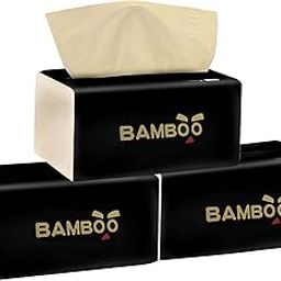 Orange Paper 4 Ply bamboo pulp Facial Tissue ultra Soft Pack, Car Tissue Refill, Disposable Facial Tissues, Face Towel, Tissues Travel Size Pack for Car, 60 Pulls per pack Medium size (Pack of 3)-13