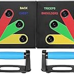 VACULACE Push Up Board System - Body Building Muscle Board Multifunction Exercise Workout Training Press Up Board Equipment for Home Gym Fitness-18