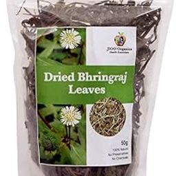 Bhringraj Dry Leaves Raw Bringraj Leaf Bhrangraj Bhangra Bhringraj For Hair Regrowth Scalp Treatment Dry Frizzy Curly Straight Wavy Hair Type (50 Grams)-image-12