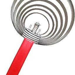 Reversible Curry Comb with Comfortable Grip Horse Brush for Pet Cattle Sheep 6 Rings-image-80