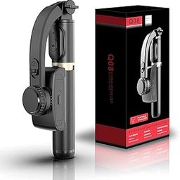 HOLD UP 1-Axis Gimbal Stabilizer for Smartphone with Extendable Bluetooth Selfie Stick & Tripod, Multifunction Remote 360 Automatic Rotation-13