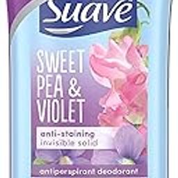 Suave Antiperspirant Deodorant, Sweet Pea and Violet 2.6 oz, Twin Pack-51