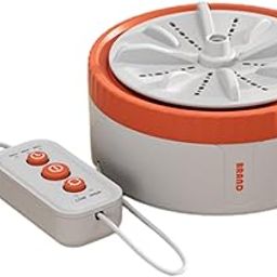 The Style SutraMini Turbine Washing Machine USB Powered Small Size for 4kg Personal Laundry Orange | Major Appliances |1 Mini Washing Machine-11