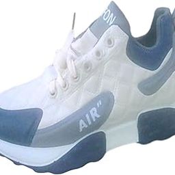 Enakshi (LABEL) Men's Walking Shoes Non Slip Breathable for Hiking Short Trips Outdoor White 42-image-92