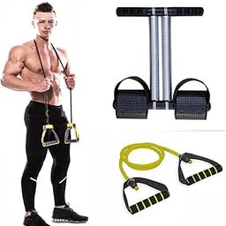Tummy Trimmer with Toning Tube | Double Spring Tummy Trimmer | Double Toning Tube | Ab Exerciser | Resistance Tube | Body Toner | Waist Reducer | Fitness Equipment | Gym Accessories-11