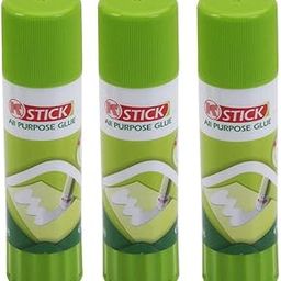 ACEIRMC 3D Printer Glue Stick for Hot Bed Print Filament PLA ABS PET PETG Washable Anti-Tilt Non-Toxic - 21g(Pack of 3)-9