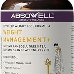 Absowell Weight Management Tablets– Garcinia Cambogia, Glucomannan & More | Plant-Based Formula for Fat Burn, Appetite Control & Metabolism Boost-image-69