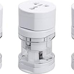 EzLife International Multipurpose Travel Adapter All in One US, AUS, UK, EU, NZ, Europe, North/South America & 150+ Countries (Pack of 3)-14