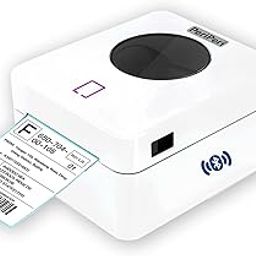 PeriPeri 4inch USB+BT Direct Thermal Label Printer Printer for Any Size Shipping Labels Barcodes Compatible with Android iOS Windows (USB+BT)-image-6