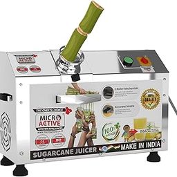 MICROACTIVE 1.5HP Horizontal Sugarcane Juicer Machine With 304 Stainless Steel Roller | Full SS Body-Single Phase Power, 1.5HP | 1100 Watts-11