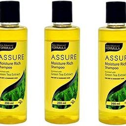 Assure Moisture Rich Shampoo Enriched With Green Tea Extract (Pack of 3)-10
