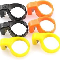 JEFFY 6-Piece Yarn Guide Finger Ring Set – Adjustable Thread Holders for Knitting & Crocheting – Multicolor Plastic Yarn Tension Rings-image-97