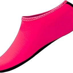 SAZ DEKOR Unisex Diving Shoes Socks Yoga Swim Non Slip Wetsuit Rafting Water Sports Rose Red 38-39-image-24