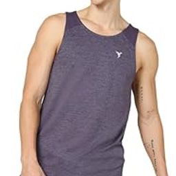 Men's Scoop Neck Anti Microbial Gym Vest - (MTP757_Parnt)-image-25