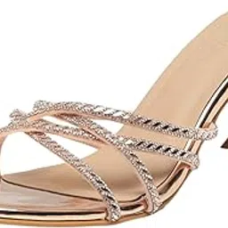 monrow Fancy and Stylish Trendy and Lightweight Casual Regularwear Vegan Kitten Heel for Women and Girls-picture-26