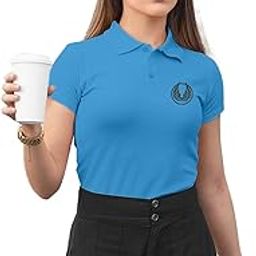 Women's Polo T-Shirt | Cotton Rich | Globally Certified Fabric | Wrinkle-Resistant | Colors Dont Fade | Regular Fit | Free Design-image-82
