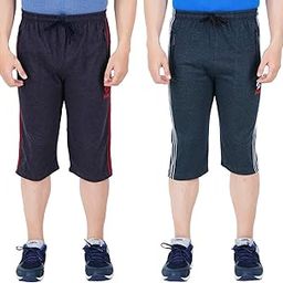 Men's Regular Fit Three Fourth Capri-image-31
