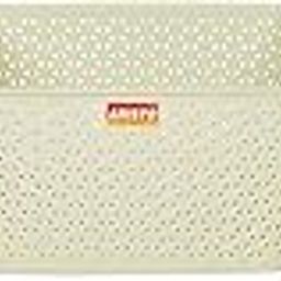 ARISTO Plastic Storage Basket (335) (Multicolour) - Combo of 3-9