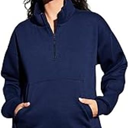 sassafras Navy Fleece Front Zipper Sweatshirt-picture-4