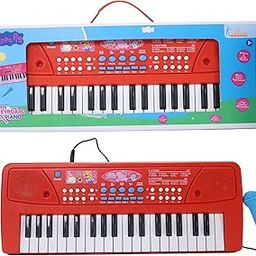 Kriiddaank Hasbro Peppa Pig Theme - Battery Operated with High Quality Microphone for Toddlers | Fun & Educational Toy for Kids | Safe, Engaging & Interactive Play-image-51
