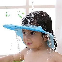 Adjustable Baby Shower Cap for Bath | Waterproof Silicone Shampoo Hat for Toddlers | Eye & Ear Protection Visor for Kids & Infants-image-44