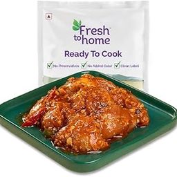 FreshToHome Chilli Chicken | 300g Pack | Ready-to-Cook | Antibiotic-Residue-Free | No Added Preservatives-image-64