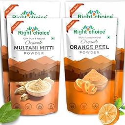 100% Bio Organic Multani Mitti And Orange Peel (santra chilka) for Face and Skin-image-63