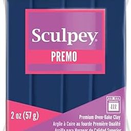 Polyform Sculpting Clay, Navy, 2oz-image-85