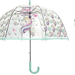 Prisma Collection Green Unicorn Umbrella for Girls, Eva Unicorn Umbrella, Umbrella for Children, Umbrella for Girls and Boys-13