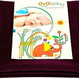 OYO BABY Cotton - Quickly Dry Super Soft Waterproof and Reusable Mat/Underpad/Absorbent Sheets/Mattress Protector (Medium Oyo Baby Plum)-image-5