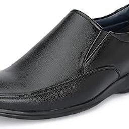 Men's Formal Shoe |Slip-On Men's Formal Shoe | Stylish Non-Lace Design | Soft Cushioned Insole for Comfort | Perfect for Office & Formal Wear (8659)-image-98