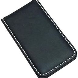 2xMagnetic Money Clip Dollar Cash Clamp Card Holder Wallet Black_80x46x8mm-image-92