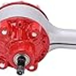 Metal Rear Axle, D12 Metal Rear Axle Wear Resistance 127mm Length Beautiful Appearance Anodized for WPL D12(Silver red)-picture-23