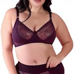 Bridal Honeymoon Cotton Designer Bra Panty Set Lace Push Up Non-Wired Solid Lingerie Lace Bra and Hipster 50MM Broad Belt Panty Set for Women and Girls Lingerie Set-image-44