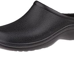 Pair of Men Women Slip Resistant Orthopedic Clogs Nurse Chef Strapless Shoes Black-picture-11