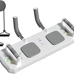 SAZ DEKOR Push up Plate Bracket Abdominal Men Women Fitness Pushup Stands Core Trainer White with Rope-image-103