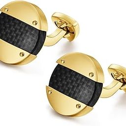 Corse MOTORE GOLD Carbon Fiber Cufflinks for Men - DTAGC0000204-image-35