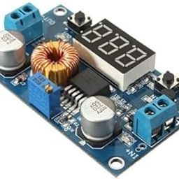 Robodo MO30 Xl4015 5A DC Step Down Adjustable Power Supply Buck Module LED W/Voltmeter-12
