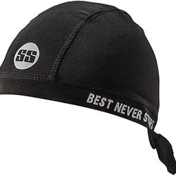 Polyester SS Cricket Helmet Skull Knot Cap for Men's & Boys's Black, Free Size-picture-10