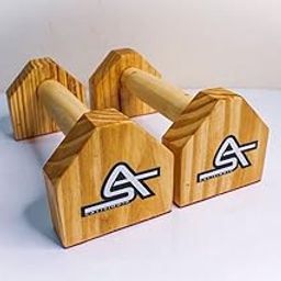 calisindia Small Size parallettes Bars Strong and Light Weight | Travel Friendly for Calisthenics with Anti-Skid Protection-picture-31