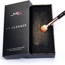 Jessup Makeup Brush Cleaner, Dry Makeup Brush Cleaner Sponge Quick Removal Color-image-49