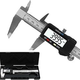 SKADIOO Digital Vernier Caliper - 6 Inch Stainless Steel Head With LED Screen - Electronic Gauge Micrometer-29