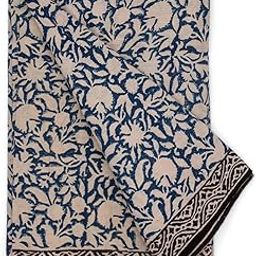 Bagru Dabu Hand Block Printed Katha Stitch Cotton Fabric for Women's Kurti, Top, Patiala, Palazzo or Chudidar-image-1