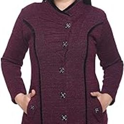 Women Winter WEAR Full Sleeve Woolen Long Cardigan for Women Girls-picture-29