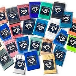 26 Color 2g Each Variety Pack 2 Mica Powder Pigment (Epoxy,Resin,Soap, Dye) Black Diamond Pigments-image-34